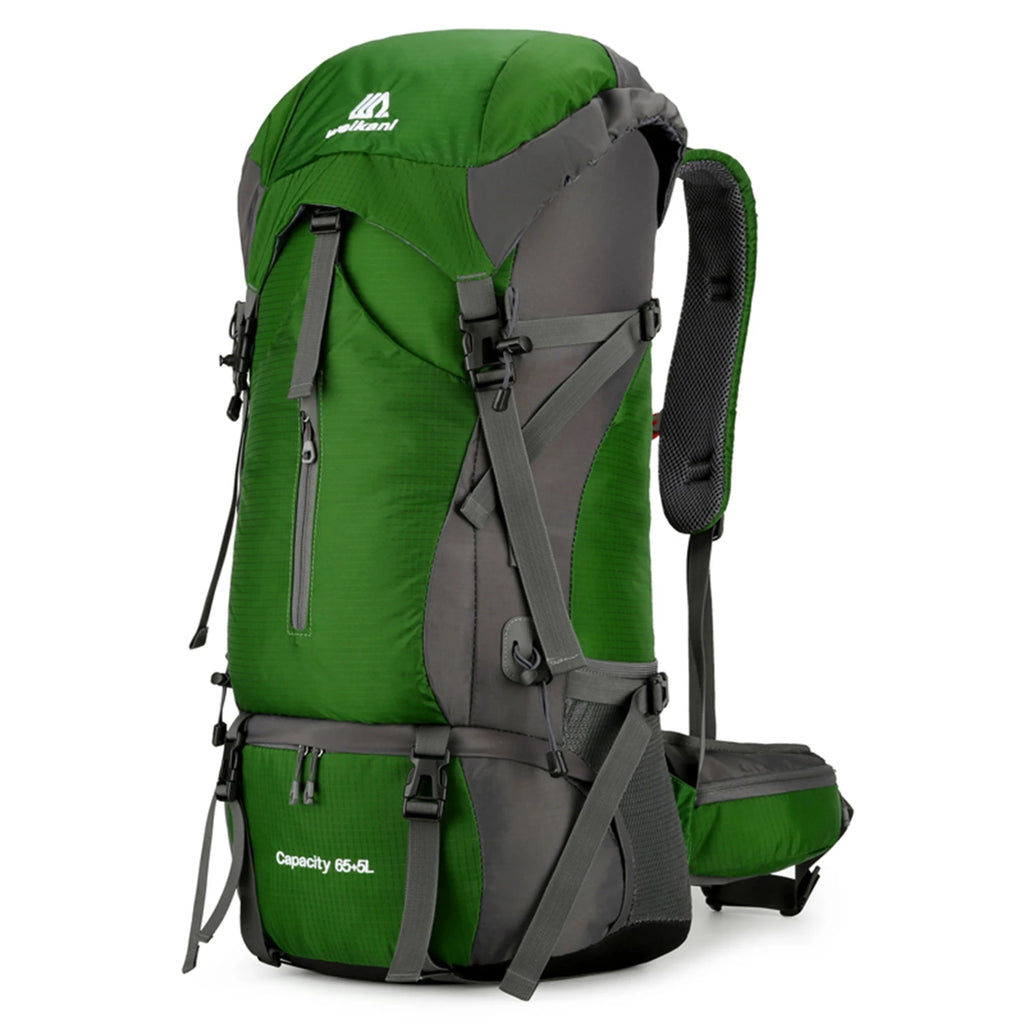 70L Hiking Backpack Camping Climbing Rucksack Travel Trekking Mountaineering Bag Outdoor Sports Waterproof Backpack
