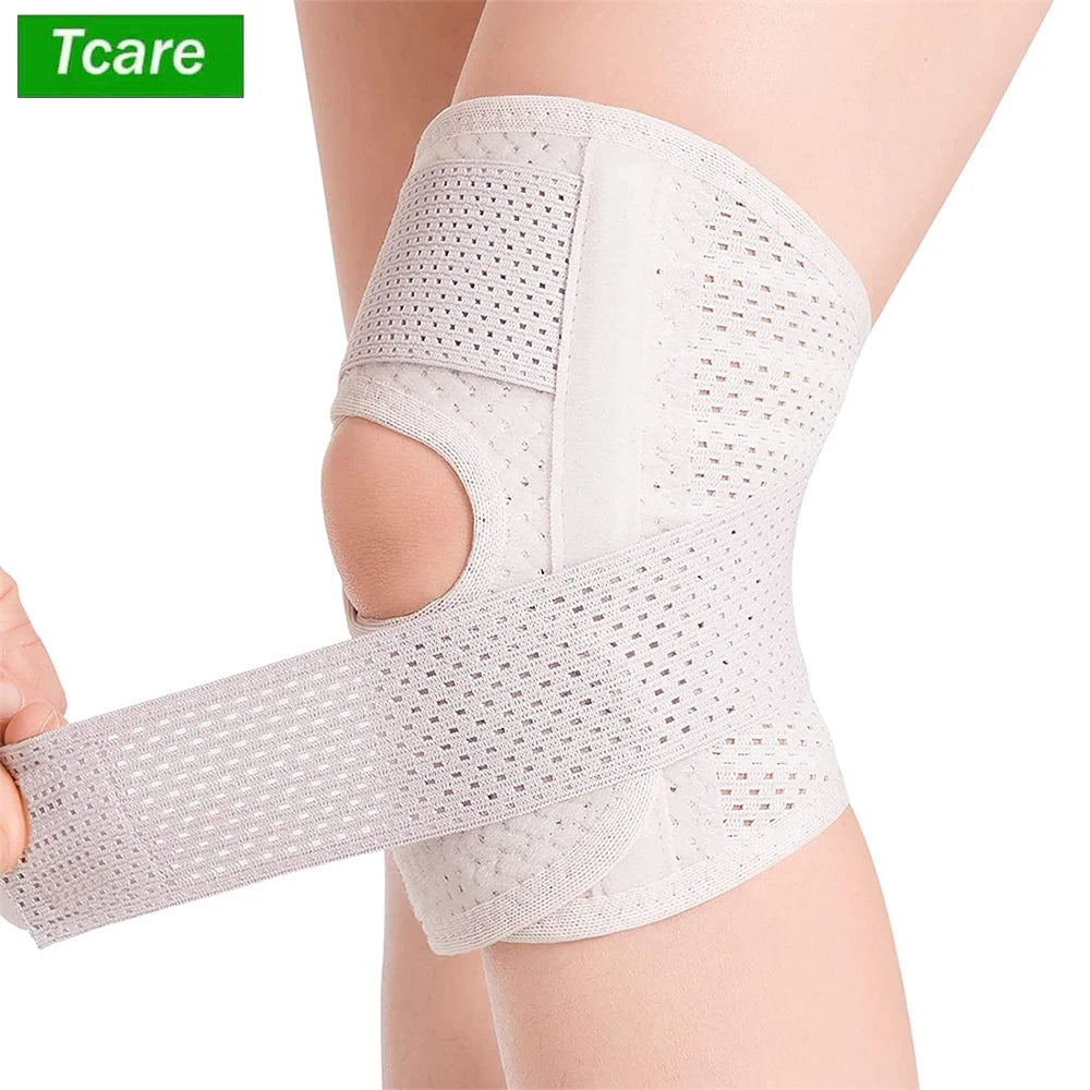Adjustable Knee Brace with Side Stabilizers