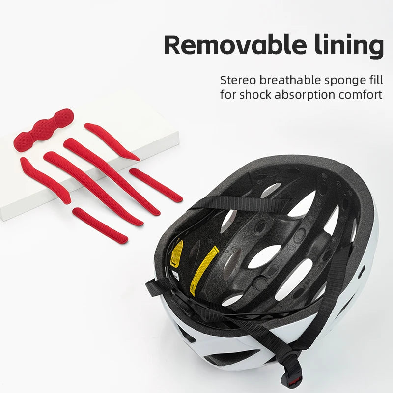 Cycling Helmet Lightweight Integrated Head Protection Safety Helmet with Goggles for Men and Women MTB and Road Bike Riding