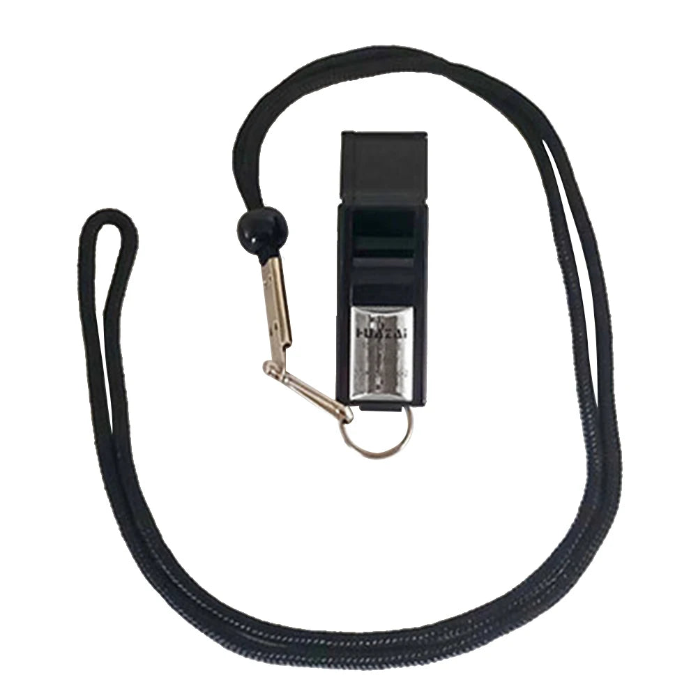 High‑Performance Sports Whistle — Professional Plastic Referee Whistle for Football, Basketball & Outdoor Training