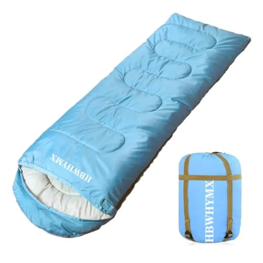 Sleeping Bag for Adults, Lightweight Waterproof Backpacking Design, Cold‑Weather Warm Camping and Hiking Bag for Outdoor Travel