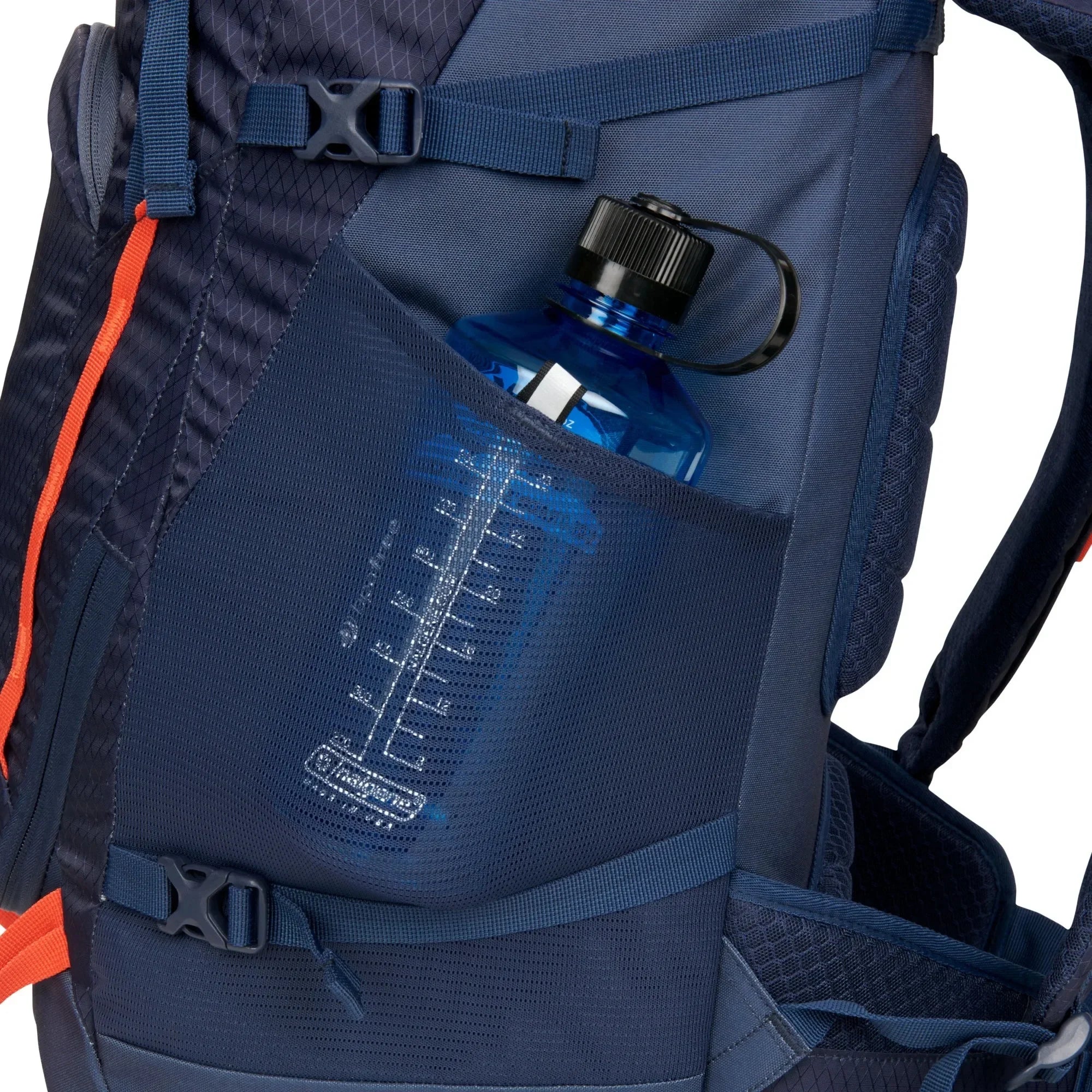 50L Backpacking Pack – Lightweight Adjustable Hiking Backpack with Hydration Compatibility, Trekking Pole Attachments & Padded Support
