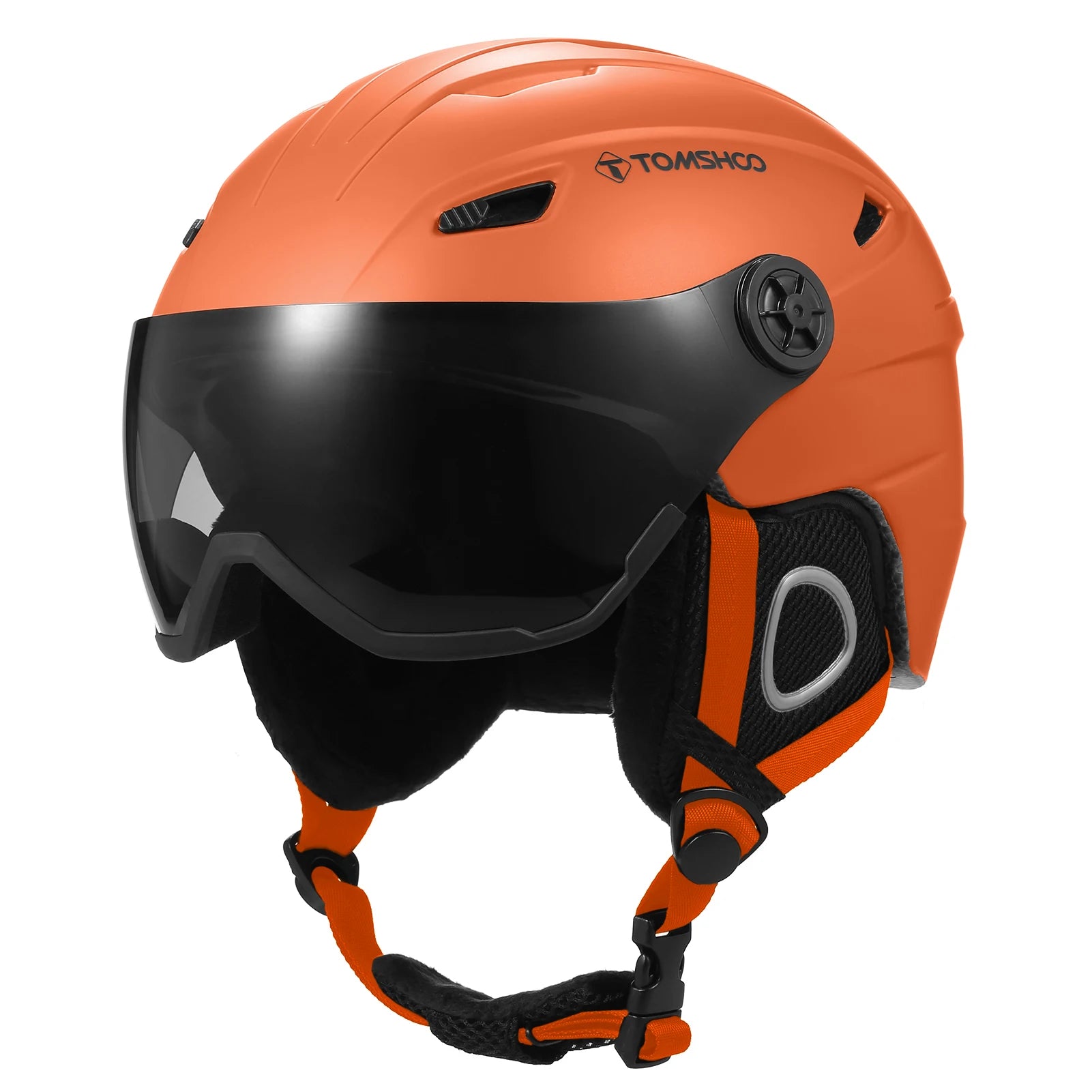 US Ski/Snowboard Helmet with Removable Liner and Ear Pads