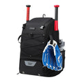Baseball Equipment Bag Baseball Backpack with Shoe Compartment Lightweight Youth Softball Bat Bag and Bat Backpack