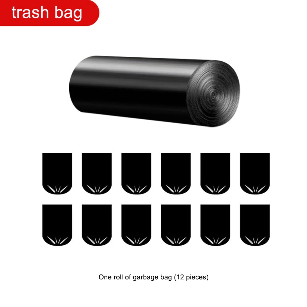 1 Roll 12pcs Camping Toilet Garbage Bag Disposable Biodegradable Bags for Eco Friendly Camping and Travel