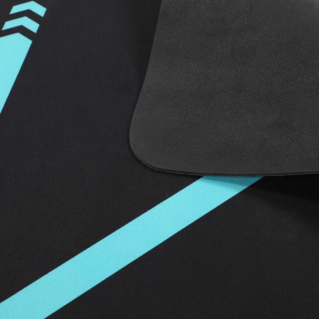 Soccer Ball Control Training Mat Stable Silent Rubber Base Digital Guidance Design Improve Ball Sense Daily Training