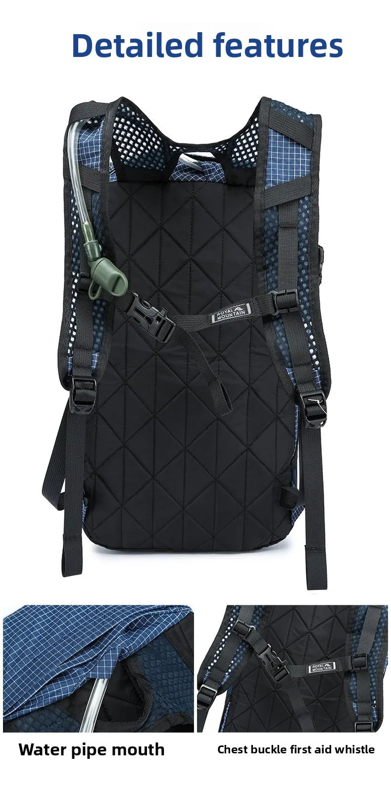 25L Dalima Cut‑Proof Hiking Backpack Lightweight Foldable Leisure Outdoor Storage Bag Cross‑Border