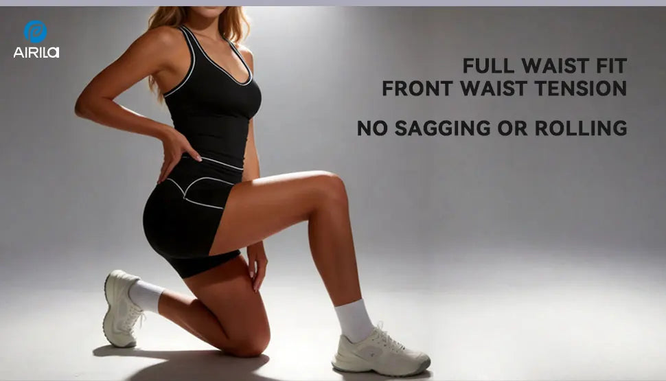 2‑Piece Yoga Set Racing Vest and Shorts with Removable Pads and 4‑Way Stretch Fitness Fabric