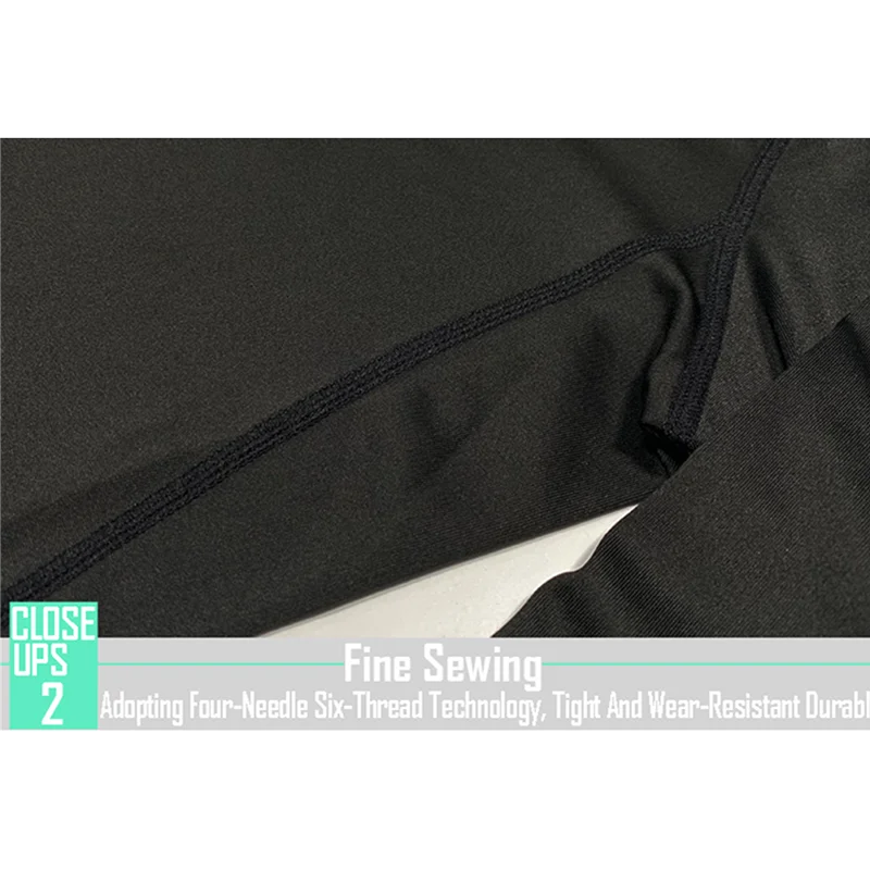Mens Bodybuilding Sports T Shirt Quick Dry Long Sleeve Compression Top