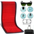 Red Light Therapy Heating Pad Cushion Mat with Infrared Light for Waist Back Shoulder Muscle Pain Relief and Relaxation