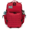 45L Tactical Backpack Survival Bag Hunting MOLLE Backpack Gym Men EDC Outdoor Hiking Rucksack with Bottle Holder
