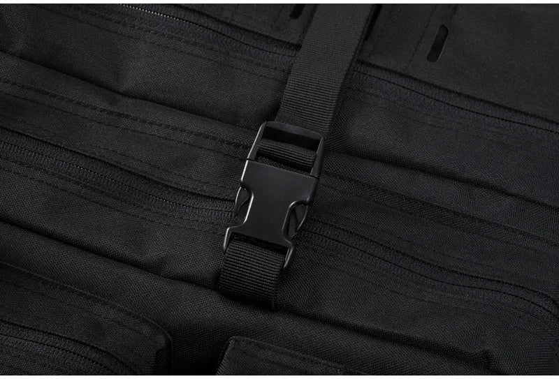 45L Tactical Backpack Survival Bag Hunting MOLLE Backpack Gym Men EDC Outdoor Hiking Rucksack with Bottle Holder