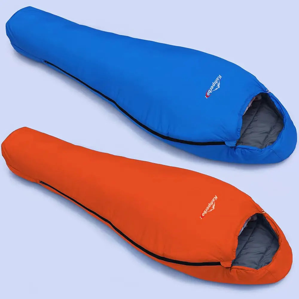 Cotton Sleeping Bag 3 Season Ultralight Synthetic Cotton Camping Sleeping Bag for Outdoor Adventures