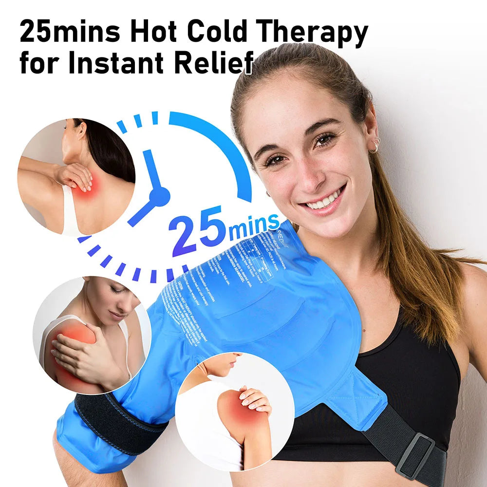 Hot/Cold Therapy Support Brace for Shoulder