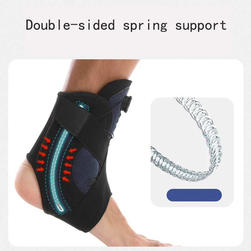 Ankle Brace for Sprained Ankle Support with Side Stabilizers