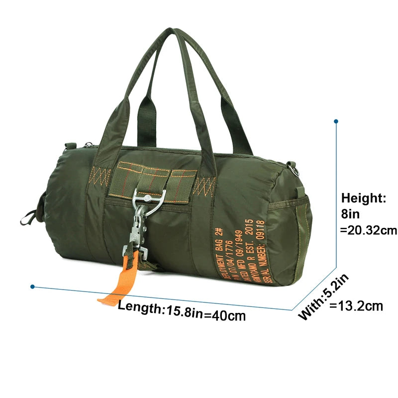 Travel Gym Bag Waterproof Fitness Bag for Men and Women Portable Ultralight Sports and Yoga Bag