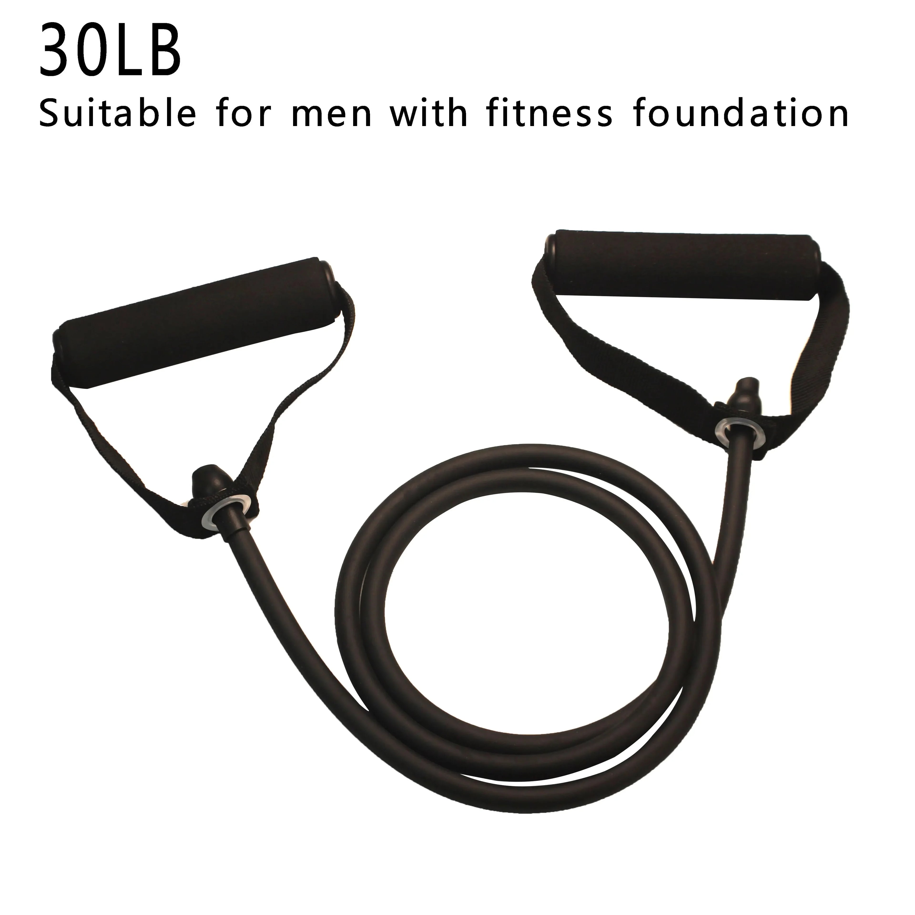 Resistance Band with Handles for Home Gym Exercise Strength Training Bands for Men and Women Portable Fitness Workout Equipment
