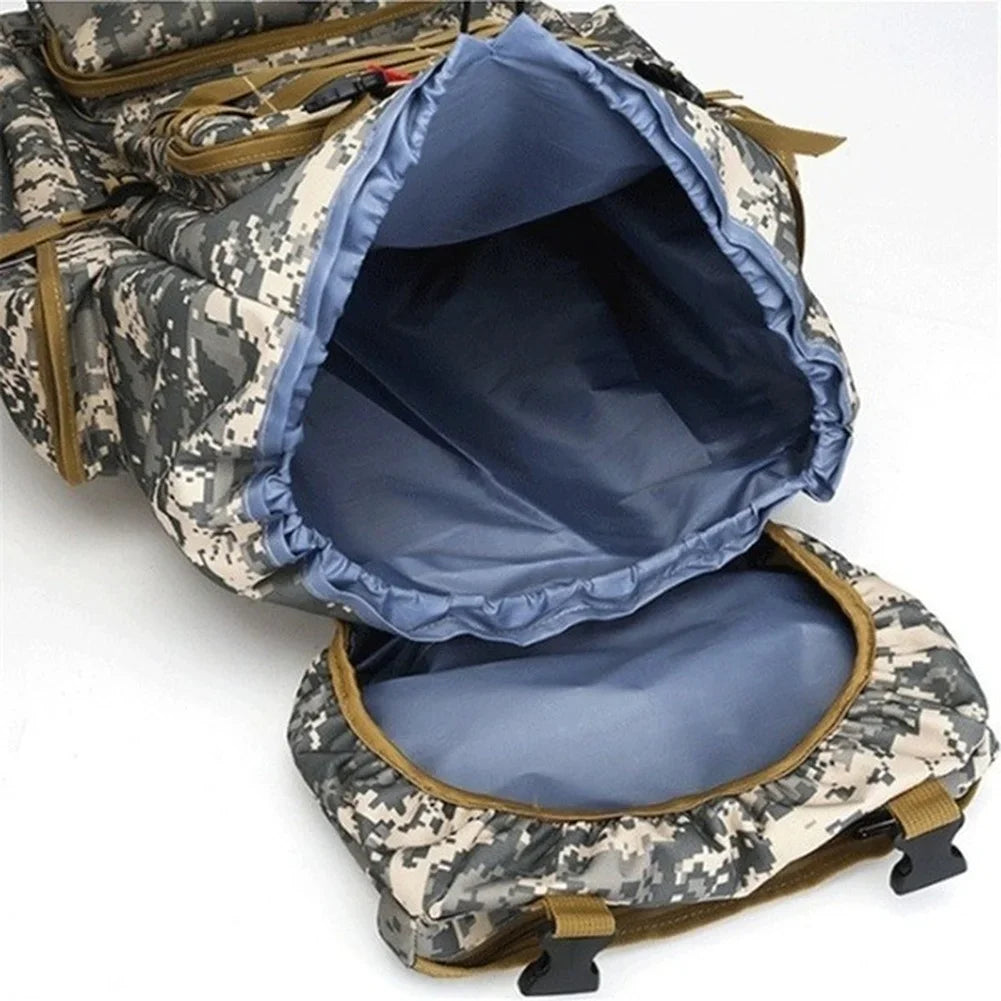 Large 80L 100L Mountaineering Backpack for Hiking Camping Travel and Tactical Outdoor Use