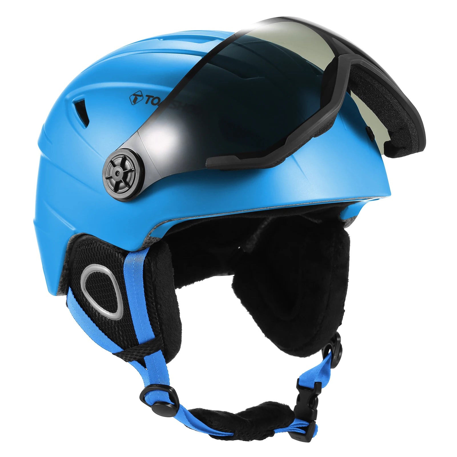 US Ski/Snowboard Helmet with Removable Liner and Ear Pads