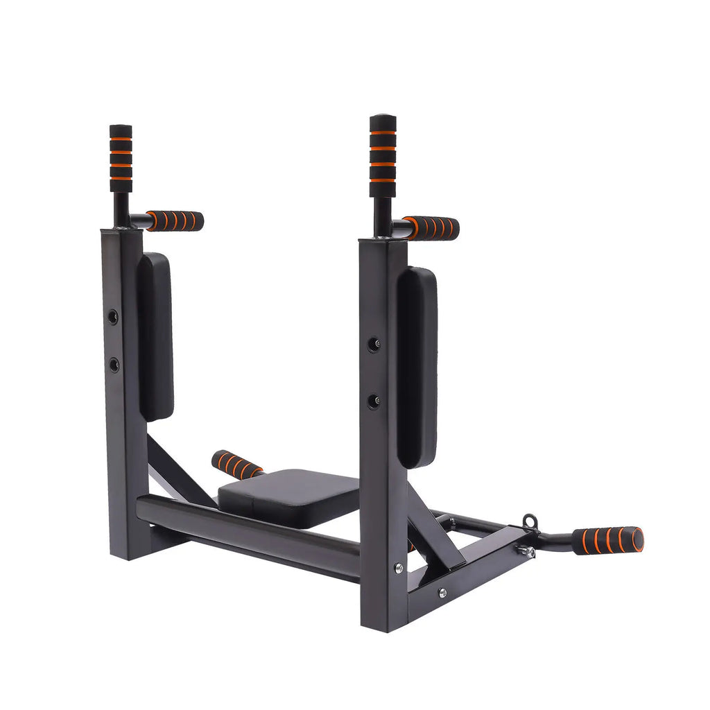 Pull Up Bar & Dip Station – Wall‑Mounted Vertical Knee Raise Exercise Equipment, Adjustable Home Dip Stand, 200kg Capacity Multi‑Functional Training Bar