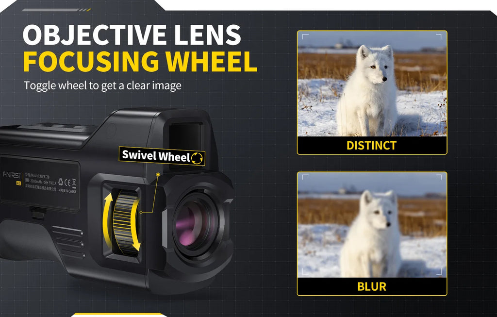 NVS‑20 4K HD Monocular Night Vision Goggles 6X Digital Zoom 300m Hunting Camping Scope Day and Night Dual Use