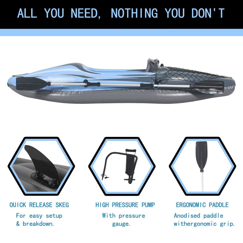 Inflatable Kayak Fishing Boat