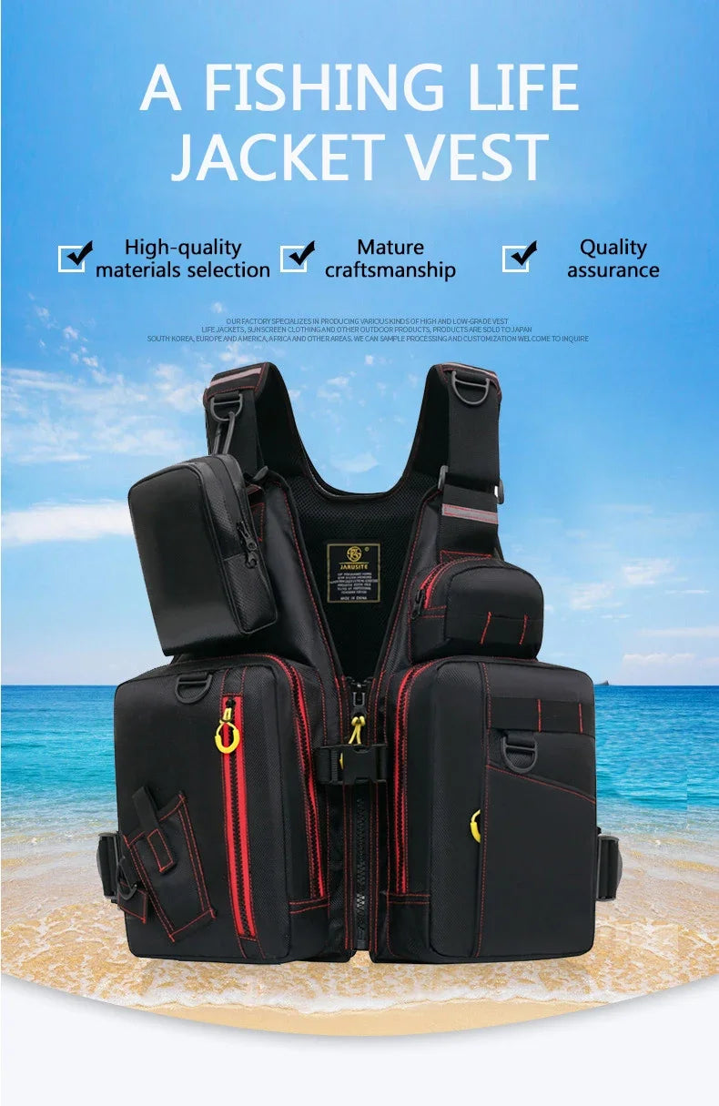 Multi-Functional Life Jacket Vest