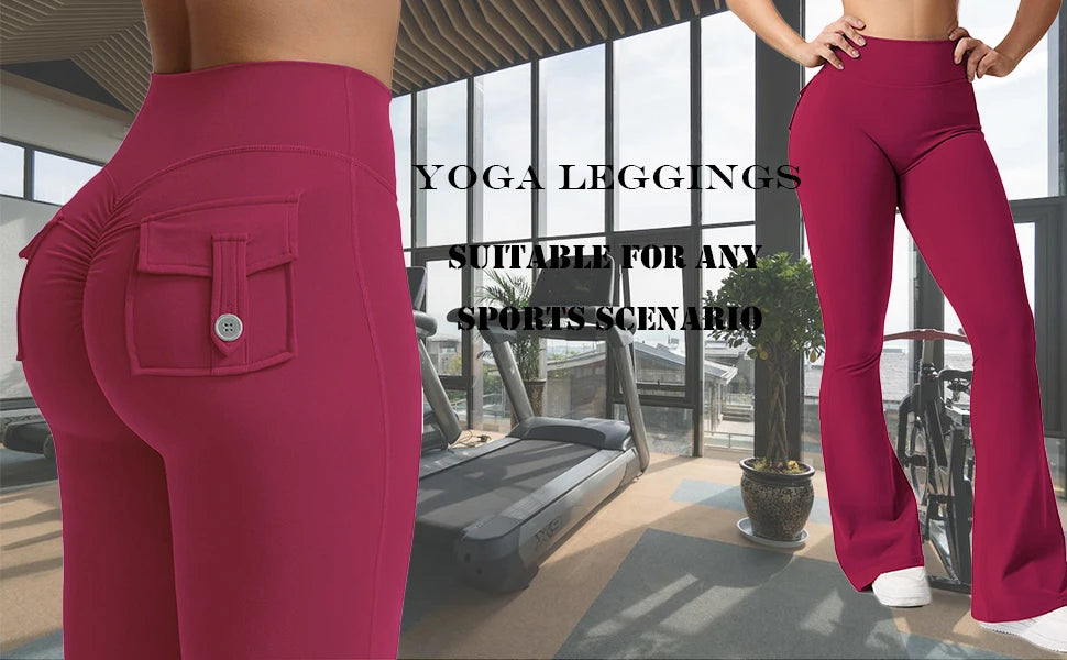 Women's Wide-Leg Yoga Pants