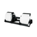 Dumbbell Single 540 Adjustable Dumbbell, 80 lb Max, 5 lb Increments with 20 Weight Settings for Home Gym Fitness