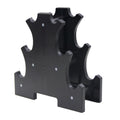 Dumbbell Rack 3 Tier Weight Storage Organizer Compact Dumbbell Rack for Small Home Gym Organization