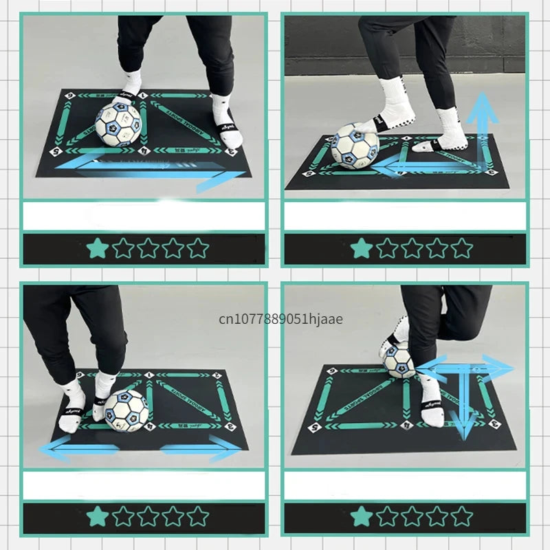 Professional Football Training Mat — Wear‑Resistant, Non‑Slip, Foldable Skill‑Training Equipment for All Ages