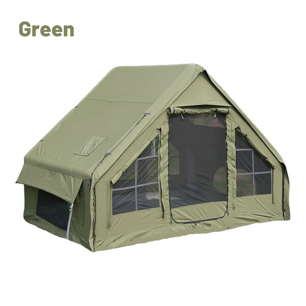 Inflatable Tent With Stove Plug