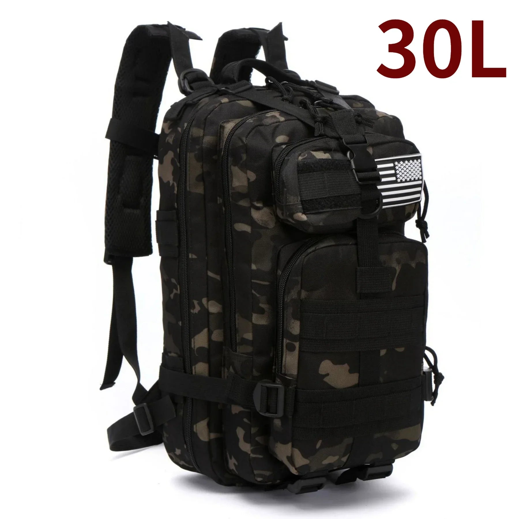 30L/50L 1000D Nylon Waterproof Trekking Fishing Hunting Backpack Outdoor Rucksack Tactical Sports Camping Hiking