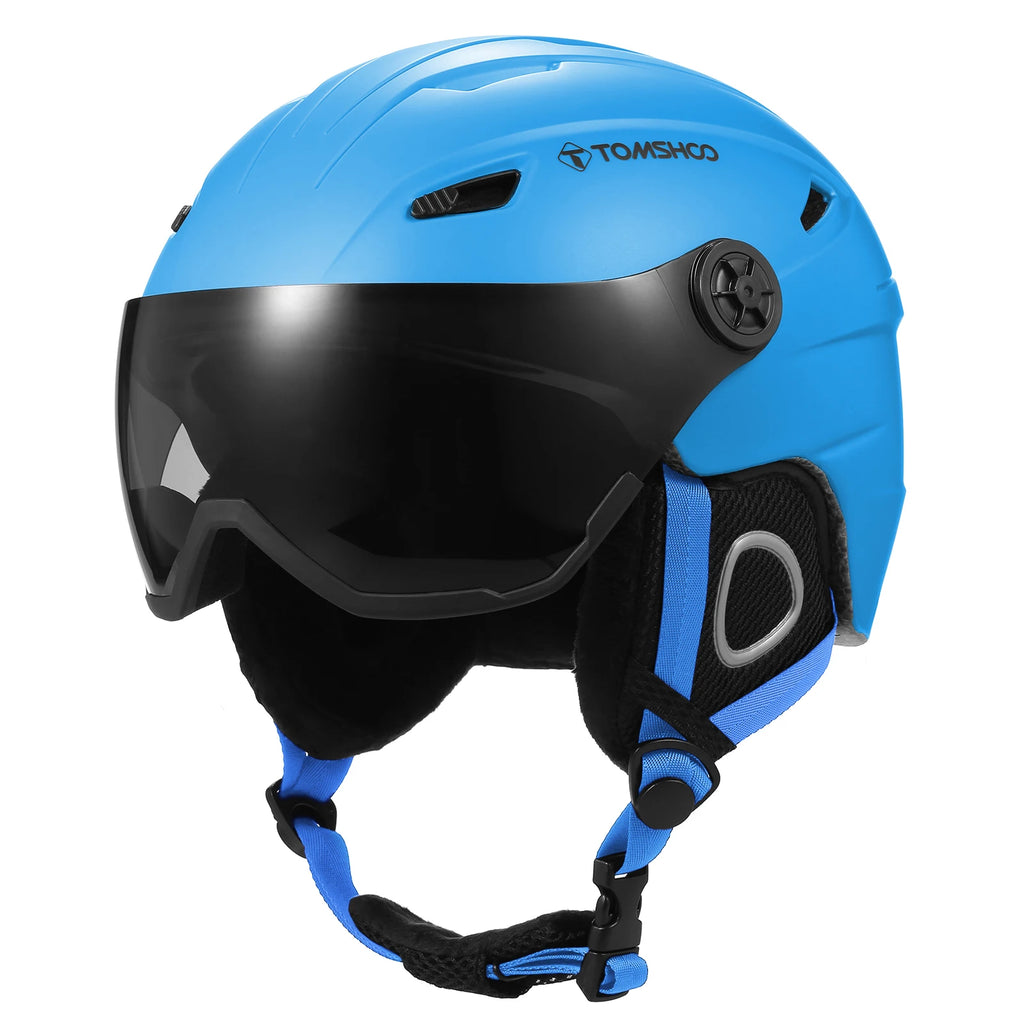 US Ski/Snowboard Helmet with Removable Liner and Ear Pads
