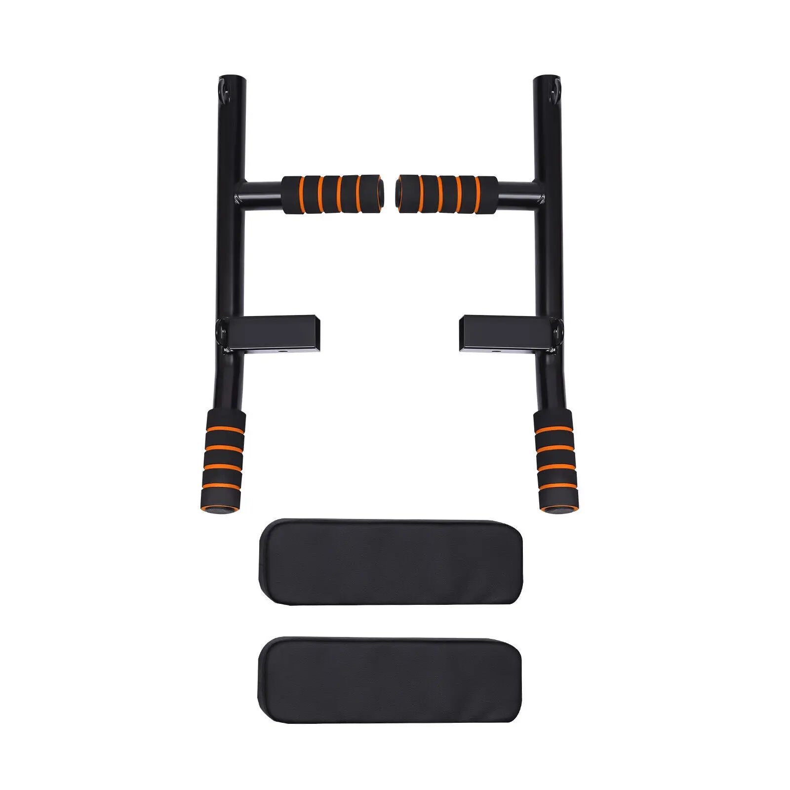 Pull Up Bar & Dip Station – Wall‑Mounted Vertical Knee Raise Exercise Equipment, Adjustable Home Dip Stand, 200kg Capacity Multi‑Functional Training Bar
