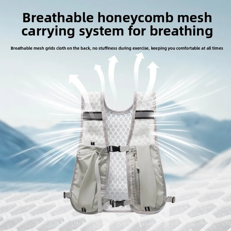 Lightweight Hiking/Running/Biking Vest With Phone Storage Pocket
