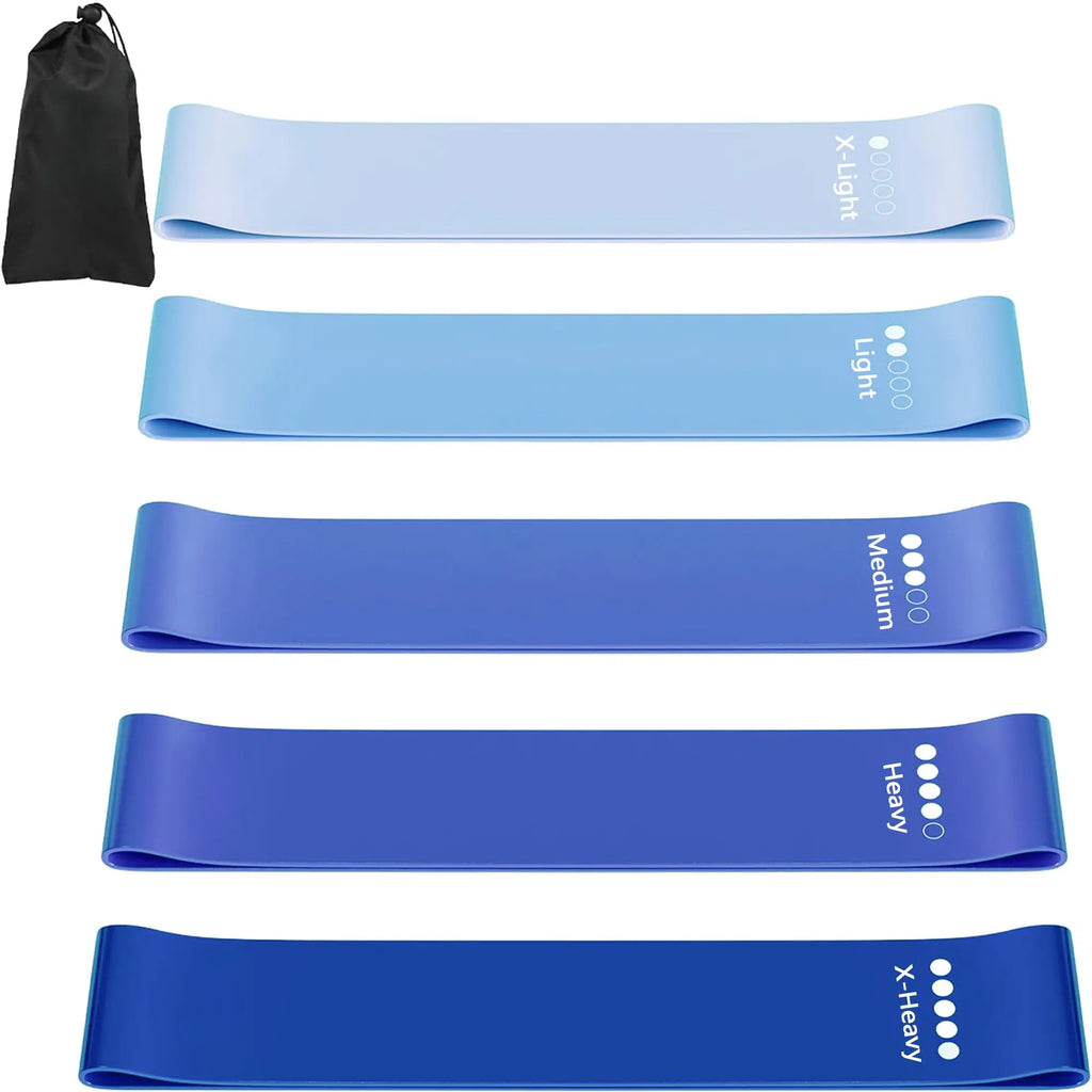 Silicone Resistance Bands -  5 Gradient Levels