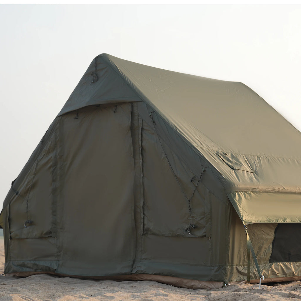 Inflatable Tent With Stove Plug