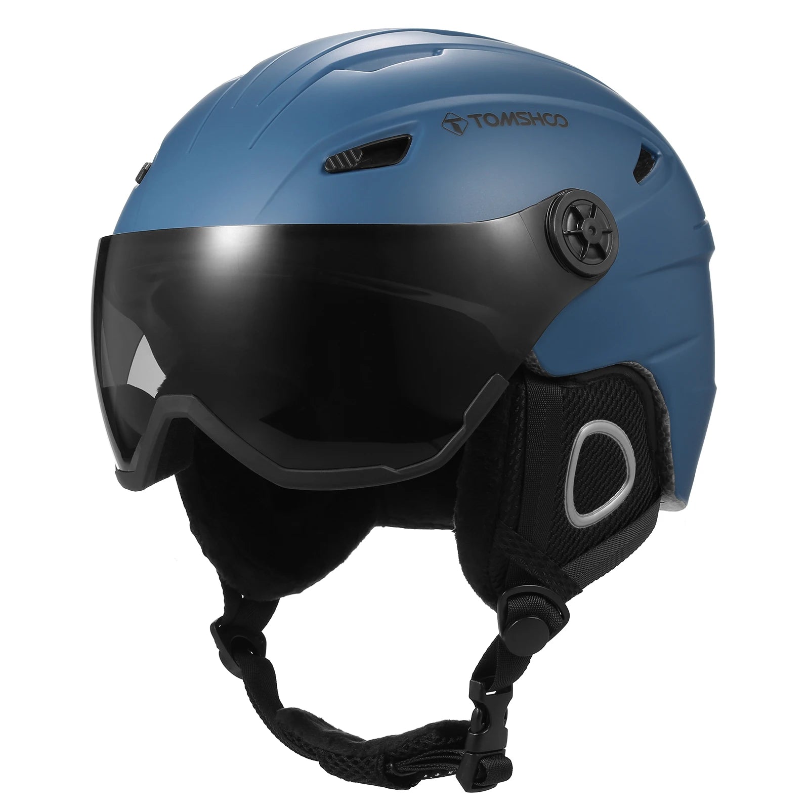 US Ski/Snowboard Helmet with Removable Liner and Ear Pads