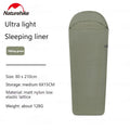 Sleeping Bag Liner, 128g Ultralight Single Stretch Envelope Style, Soft Travel and Camping Accessory
