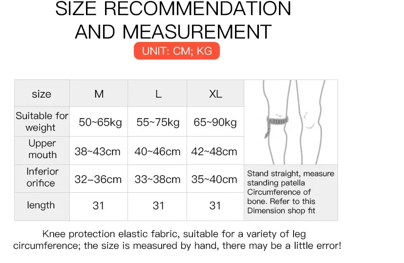 Non Slip Knee Support Brace Pad Stabilizers Comfort Elastic Knee Braces Fit Compression Sleeve for Arthritis Sports Grey