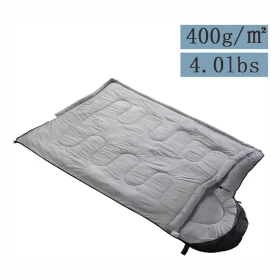 Sleeping Bag for Adults, Lightweight Waterproof Backpacking Design, Cold‑Weather Warm Camping and Hiking Bag for Outdoor Travel
