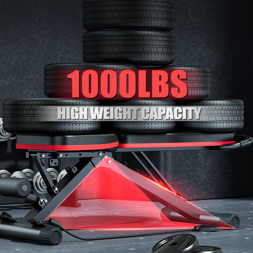Foldable Weight Bench for Home Gym