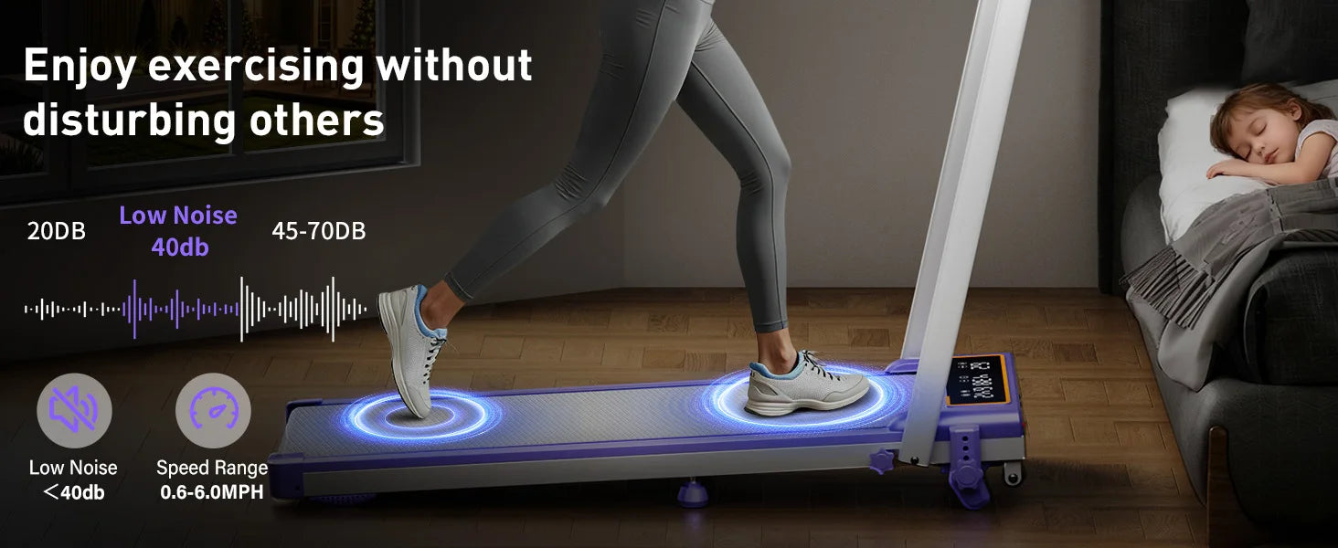 Folding Walking Pad with 15 Percent Incline, RGB Lighting, Dual‑Screen Display, 3.5HP Home Treadmill with 350 lb Capacity and Smart App Integration