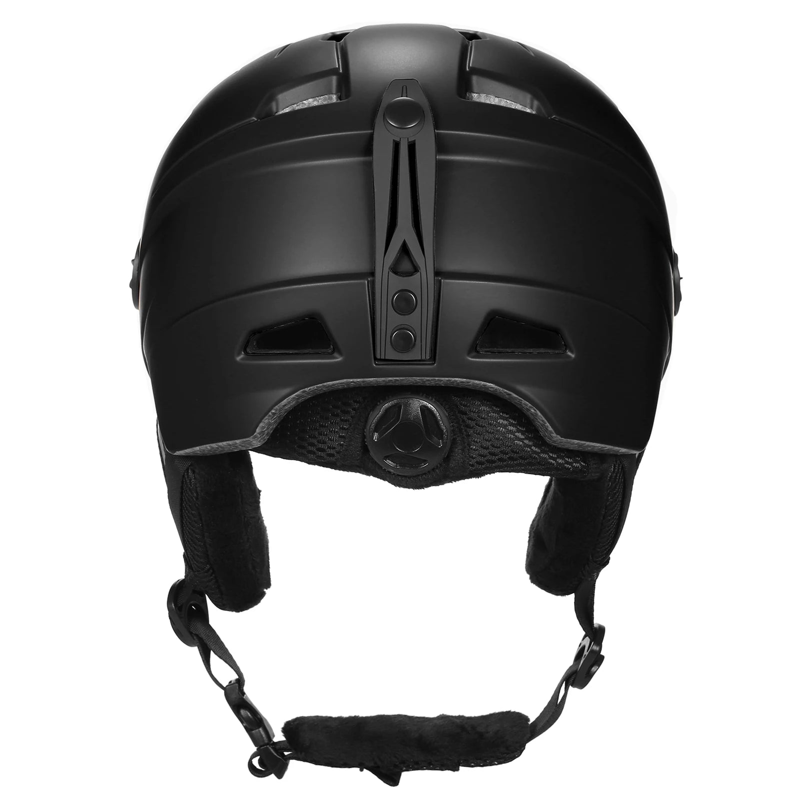 Ski Helmet with Removable Goggles Inner Lining and Ear Pads Lightweight Snowboard Helmet for Snowboarding and Biking