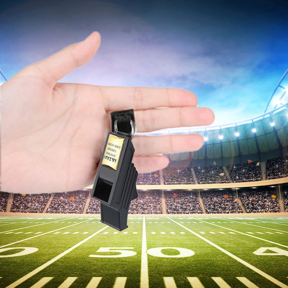 High‑Performance Sports Whistle — Professional Plastic Referee Whistle for Football, Basketball & Outdoor Training