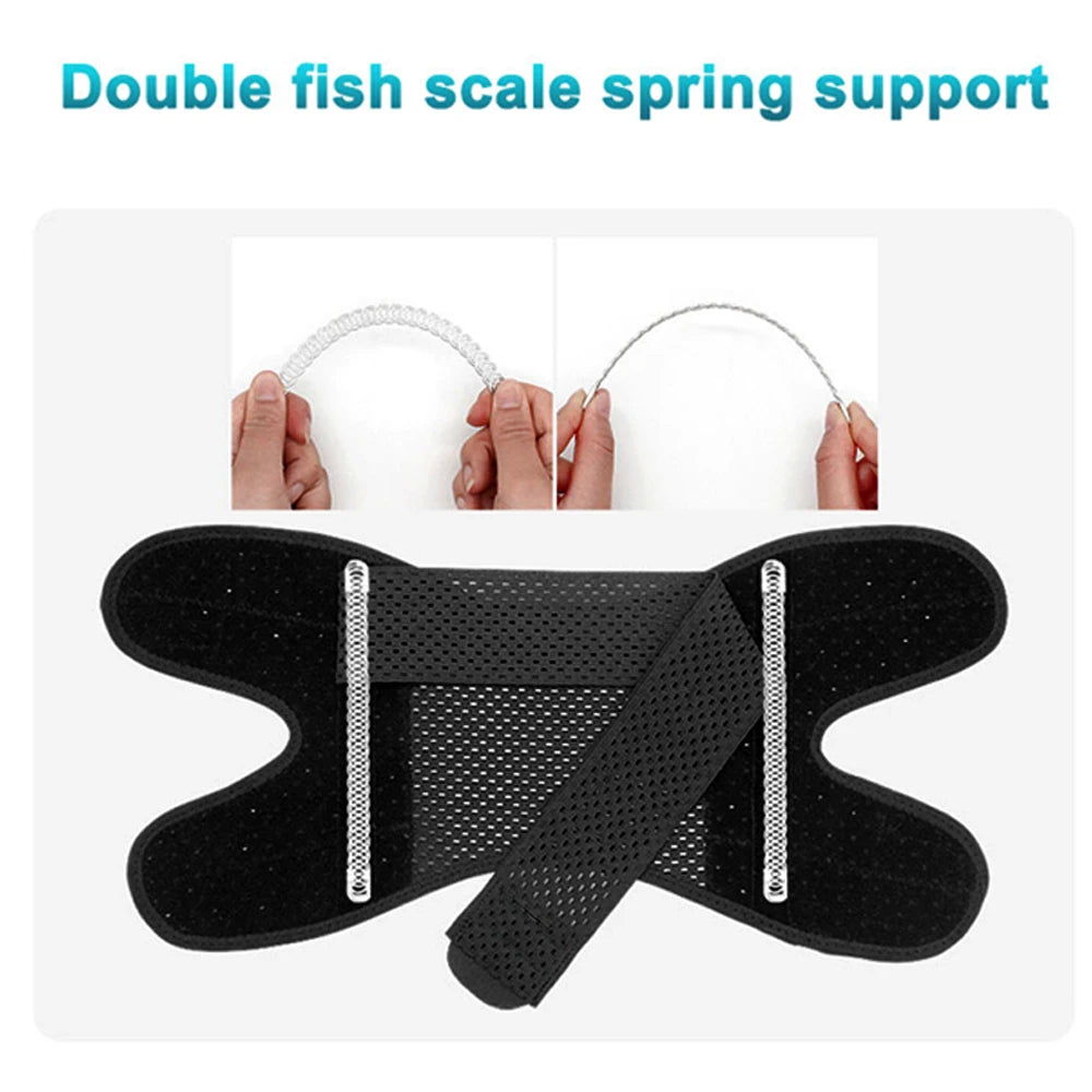 Adjustable Knee Brace with Side Stabilizers