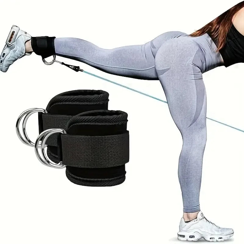 Adjustable Ankle Cuffs for Glute & Thigh Training