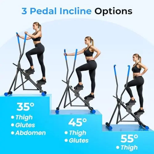 Stair Stepper Vertical Cardio Exercise Climber for Full Body Home Workout