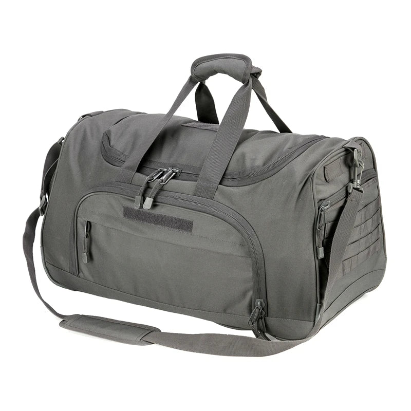 50L Waterproof Gym Bag Men Sports Travel Bag Military Tactical Duffle Outdoor Fitness Training Bag